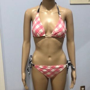 American Eagle Outfitters Plaid Bikini